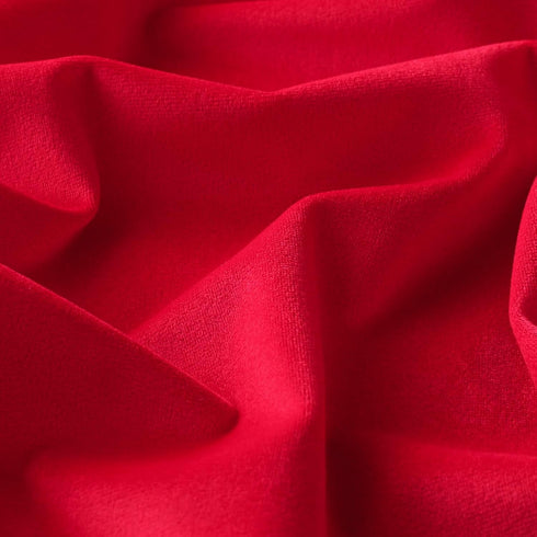 Mixhug Set of 2 Cozy Velvet Throw Pillow Covers, Red, 18 x 18 Inches for Couch and Bed
