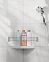 7.9-13.7 inches (3 Pack) FOCSPROD RV Shower Corner Storage Bar, RV Bathroom Travel Trailer Storage Organization Coner