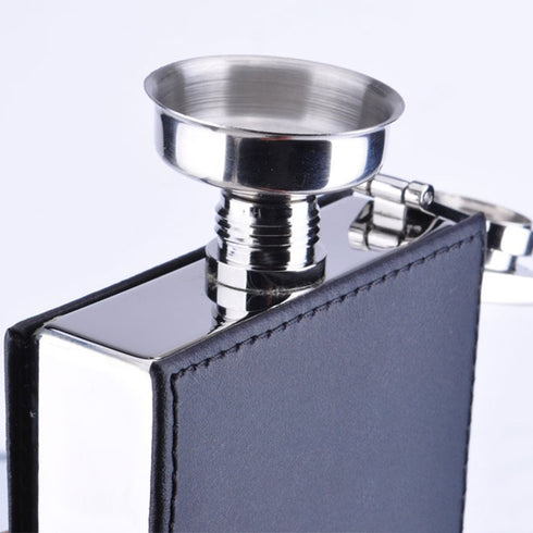 Cosmos Mini Hip Flask Funnel/Wine Pot Filler, Pack of 8 Stainless Steel (Mini Funnel x 8)