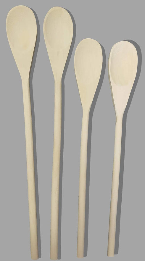 7 Piece Organic Wood Utensil Set, Eco-friendly Spatula and Spoons, Safe Kitchen Cooking Tools