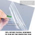 Reflective Window Film, Mirror One Way Daytime Privacy Anti UV Static Cling, Removable Decorative Screen Stickers Black