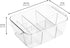 iDesign Makeup Organizer for Countertop, Clear Storage for Cosmetics and Toiletries, Made in USA