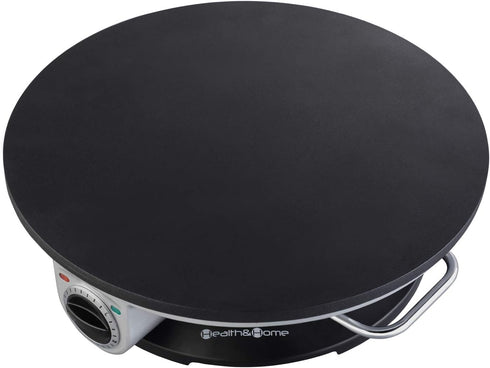 No Edge Crepe Maker, 13 Inch Electric Griddle & Non-stick Pancake Maker, Crepe Pan
