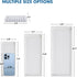 Bloss Counter Tray Set for Bathroom/Kitchen: 7.9" Silicone Tray for Soap, Sponge, and Jewelry