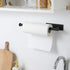 SUS304 Steel(1, theaoo Paper Towel Holder - Under Cabinet Paper Towel Holder for Kitchen, Adhesive Paper Towel Roll