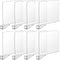 Boao 8 Pcs Shelf Dividers for Closet Organization Acrylic Clear Shelf Divider
