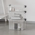Superio Clear Plastic Storage Bin with Lid, 11 Qt, Non-Toxic, BPA Free, Stackable Plastic Tote