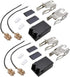 2 Pack Universal Range Stove Element Plug Receptacle Block Fits Whirlpool Kenmore Electric Stove Range Burner Kit