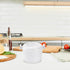 BESTOYARD Microwave Rice Cooker Mini Rice Cooker Portable Steamer Pasta Cooker Food Steamer Pot for Cooking Soup Rice Chicken S by BESTOYARD