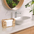Sumnacon Paper Towel Dispenser, Water Hyacinth Countertop Holder for Bathroom and Kitchen, Fits Multifold Towels