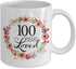 100th Birthday Gifts for Women, White Coffee Mug for 100 Year Old Female, 100 Years Loved Since 1920