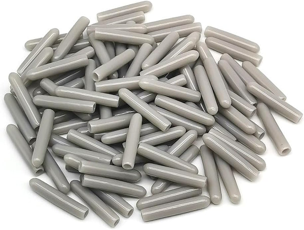 Universal Dishwasher Prong Rack Caps, Dishwasher Rack Tine Prong End Cover Caps, 100 Pack Grey