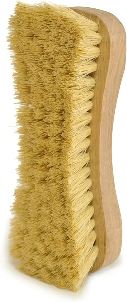 All-Natural Wooden Scrub Brush Set - Eco Friendly Cleaning Products, Tampico Bristle Brushes for Cleaning