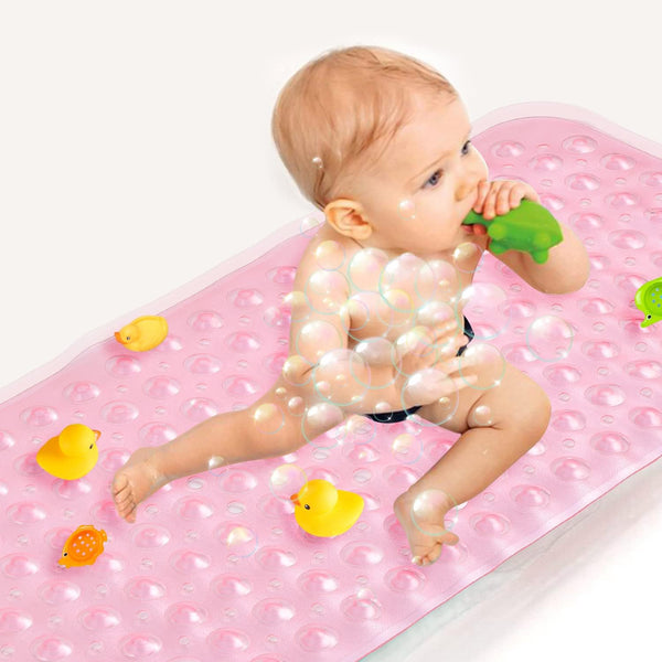 Sheepping Baby Bath Mat for Tub Non Slip Extra Long Cover Bathtub