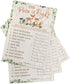 Printed Party Baby Shower Games – The Price is Right Game, Woodland Forest Animals Theme, 50 Cards