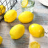 3.7 2.5 (12PCS) BigOtters Large Artificial Lemons, x Vivid Faux Lemons for Fake Fruit Bowls, Home Kitchen Decor, Party