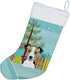 Caroline's Treasures Christmas Tree and Jack Russell Terrier Stocking, Holiday Decor