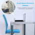 Armless Home Office Mesh Ergonomic Executive Chair Adjustable Mid Back Chair for Women Small Modern Swivel Rolling Desk