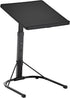 BTEXPERT Folding TV Tray Table Tray Foldable 3 Adjustable Height & Tilt