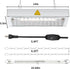 VORIGY 600W 1 Pack Heat Lamp for Chickens, Large Chicken Coop Heater, Adjustable Temp and Height, No Assembly Brooder