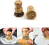 Lokusel 2 Pcs Palm Pot Brush,Bamboo Dish Brush Natural Scrub Brush Coconut Bristles Pot Brushes Dish Scrubber Cleaning