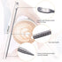Stainless Steel Espresso Milk Frothing Pitcher, 20OZ/600ML Coffee Frother Cup with Decorating Art Pen for Espresso