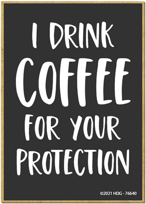 Honey Dew Gifts Funny Coffee Themed Refrigerator Magnet, 2.5 Inches by 3.5 Inches