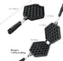 MAOPINER Bubble Waffle Maker Pan Waffle Cake Mold Pot Non-stick Double Side Egg Waffle Maker for Breakfast Lunch Household Cafe Restaurant Cake Shop