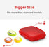 2-Piece Set K05-dark Airtight Food Storage Containers Avocado Saver, Onion Keeper, Silicone Kitchen Organizers