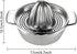 Pebipoo Lemon Orange Squeezer, Manual Juicer Stainless Steel Citrus Juicer Hand Press Lemon Squeezer with Bowl Juicer