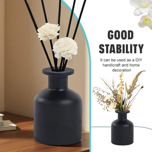 Happyupcity 1Pcs 150ml/5OZ Fragrance Diffuser Bottles Empty Glass Gradient Color Diffusers Vase Fragrances Scent