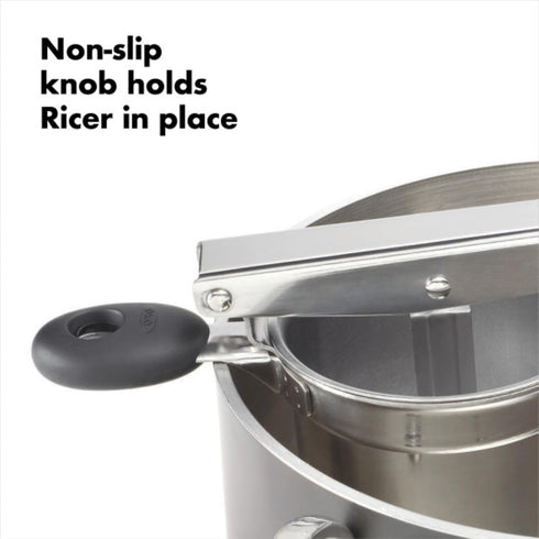 Stainless Steel Potato Ricer - OXO Good Grips for Perfect Mashed Potatoes