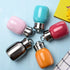 Mini 7 oz Stainless Steel Water Bottle, Small Vacuum Insulated Leak Proof Sport Tumbler for Hot and Cold Water, Rose