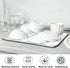 Marble Print Absorbent Dish Drying Mat for Kitchen Counter, Reversible Microfiber Drainer Mats, Large 18 x 24 inch