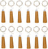 Dreamworth 12 Pack 20 6.6ft Wine Bottle String Lights, LED AAA Battery Powered Cork Fairy Lights for Bedroom, Birthday