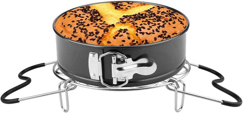 Instant Pot Accessories Egg Steamer Rack Trivet with Heat Resistant Handles, Stainless Steel for 5, 6, 8 Quart &