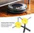 Zerodis Vacuum Cleaner Side Brush, 4pcs Sweeping Side Brush for Shark Rv750 Rv700 Robot Vacuum