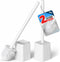 FORASTO 2Pack Toilet Bowl Brush and Holder Set - Toilet Scrubber Brush,Cleaning