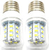 2PCS LED Light Bulb 5304511738 for Refrigerator, Compatible 5304506303, 4396822, PS12364857, AP6278388, 4813672,