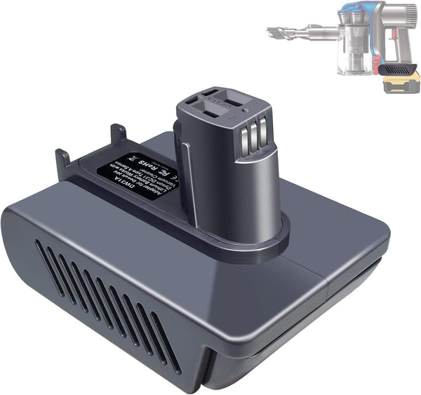 Adapter for Dewalt Battery to Dyson Type A DC31 DC34 DC35 DC44 DC45 for Dyson Handheld Cordless Vacuum (Not for Type B)