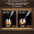 Whiskey Balls Reusable Stainless Steel Metal Ice Sphere Cubes, Beverage Chilling Rocks for Red Wine, Bar Beer, Scotch,