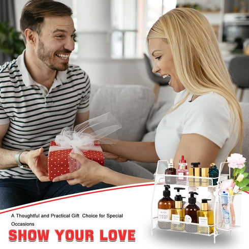 Countertop counter, counter LEMIKKLE organizer for bathroom bathroom organizers and storage, spice rack organizer