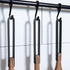 Wooden Utensils for Cooking - Acacia Wood, Modern Design, Scratch-Resistant Stainless-Steel Handles