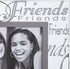 Malden International Designs Friends Picture Frame, 4x6, Mirrored Glass with Silver Metal Inner Border, Clear