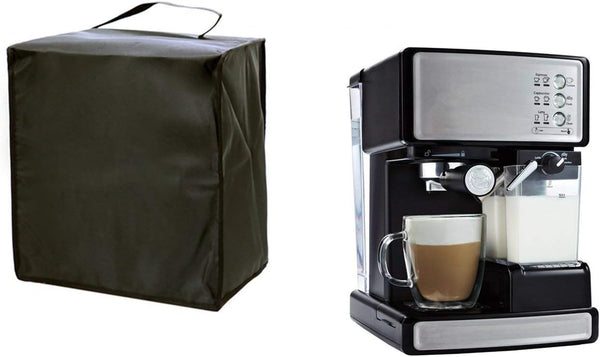 Coffee Maker Dust Cover, Waterproof Universal Fit for ECMP1000 Espresso/Cappuccino Maker (13W x 14D x 13H)