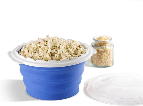 Cuisinart CTG-00-MPMB Microwave Popcorn Maker, One Size, Blue
