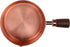 Sauce Pan with Wooden Handle, Rose Gold Stainless Steel Cooking Pot, 1.3 Cup Capacity