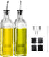 MEIDAYAI Olive Oil Dispenser Bottle, 2 Pcs Glass Oil Bottle for Kitchen, Oil