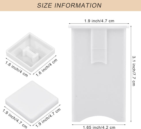 2 Pack Aodaer Butter Spreader Plastic Butter Spreader with Built-in Cover Corn Cob Butter Holder Spreads Butter