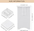 2 Pack Aodaer Butter Spreader Plastic Butter Spreader with Built-in Cover Corn Cob Butter Holder Spreads Butter